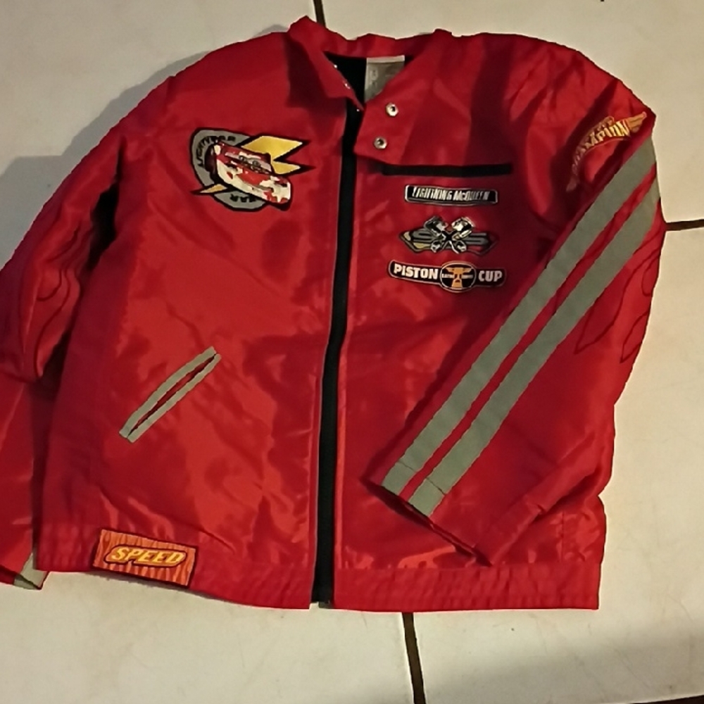 Kids Red Racing Jacket